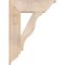Ekena Millwork Funston Traditional Smooth Bracket, Douglas Fir, 5 1/2"W x 22"D x 30"H BKT06X22X30FST01SDF - alternate 2